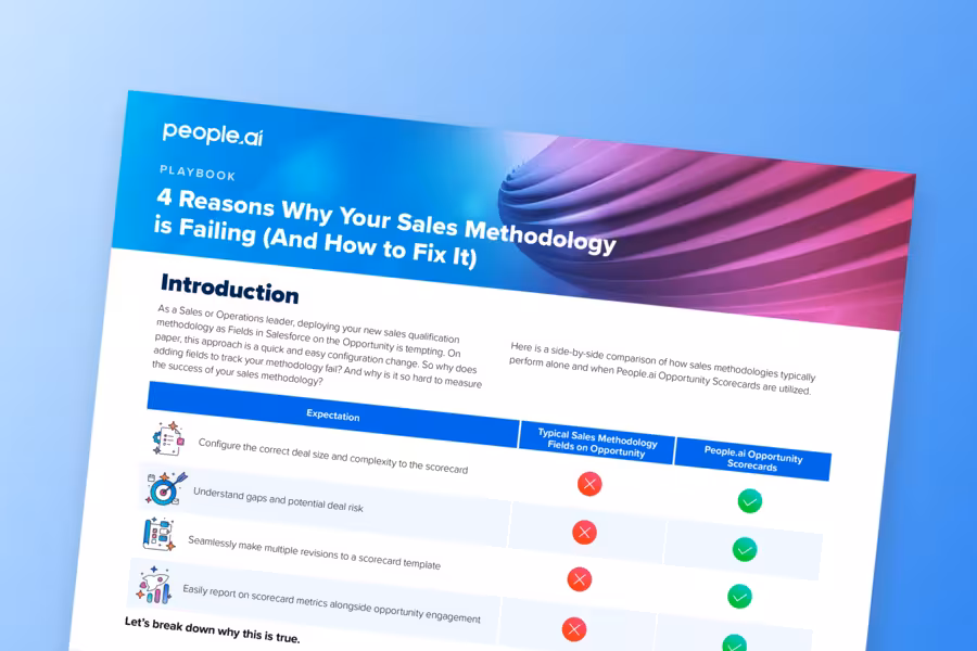 4 Reasons Why Your Sales Methodology is Failing (And How to Fix It)