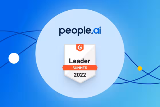 People.ai Tops G2 Reports, #1 in Customer Revenue Optimization