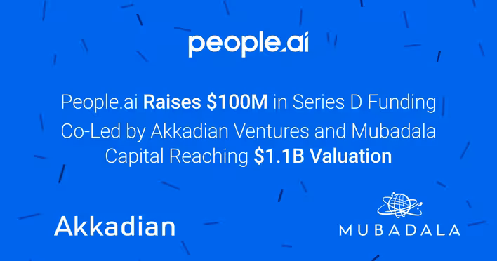 People.ai Raises $100M, Hits $1.1B Valuation for Revenue AI