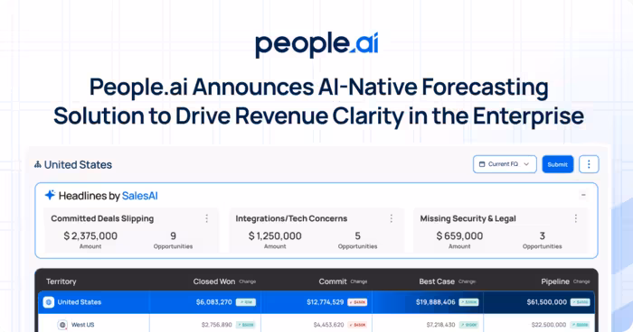 People.ai Launches AI Forecasting for Revenue Clarity