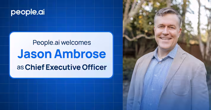 People.ai Appoints Jason Ambrose as CEO 