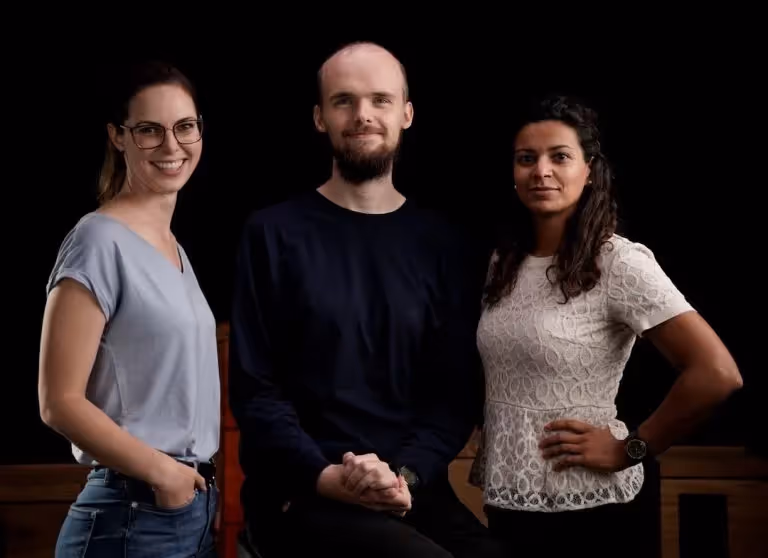 Employer Branding Agentur straling Kunde Henrik und seine beiden Co-Founder