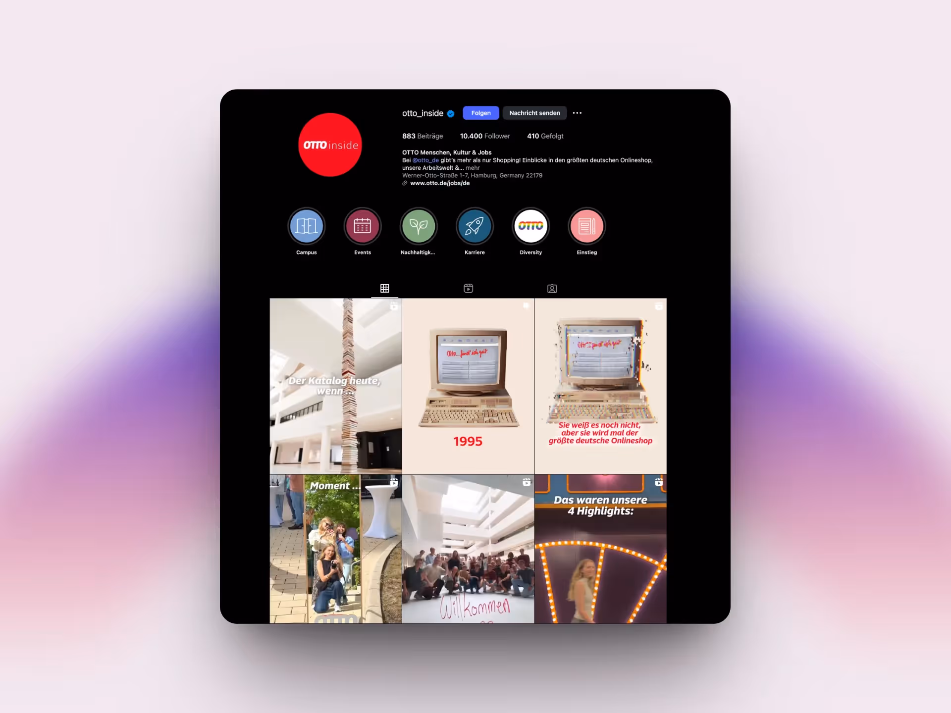 otto_inside Instagram Screenshot