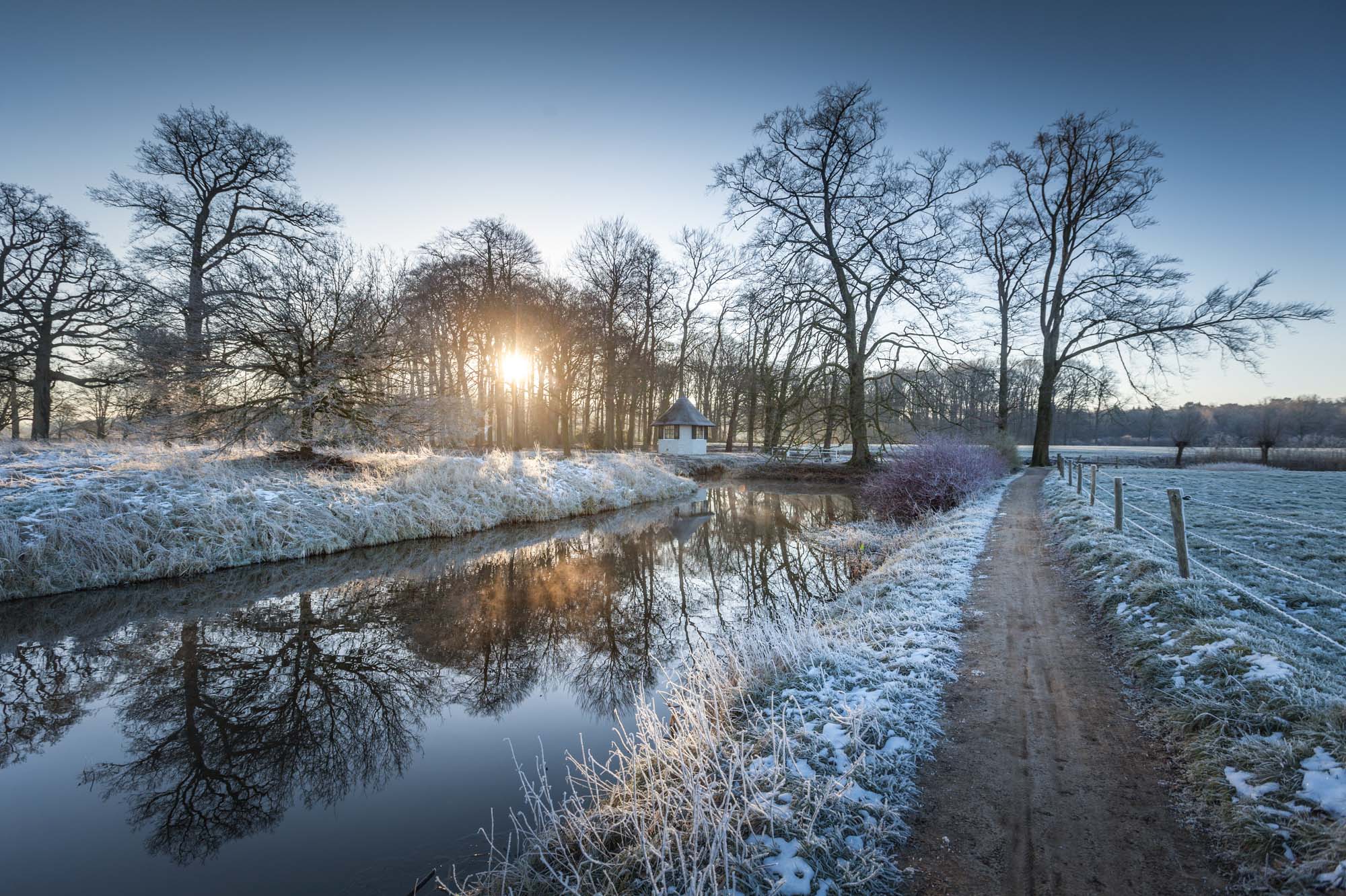 Winter op de Velhorst