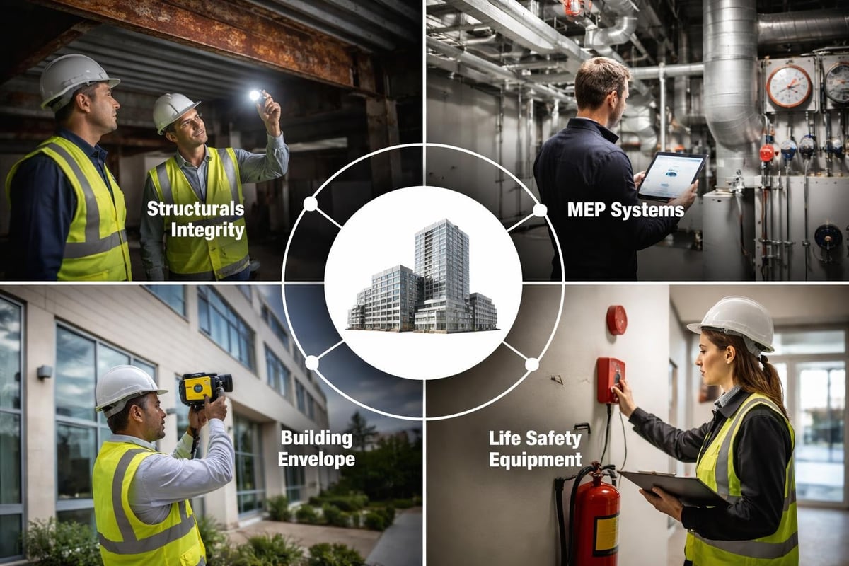 Building system evaluation