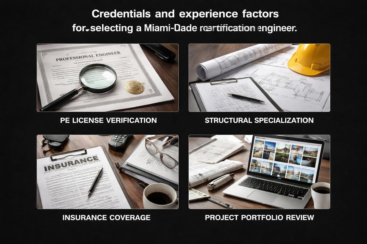 Engineer qualification criteria