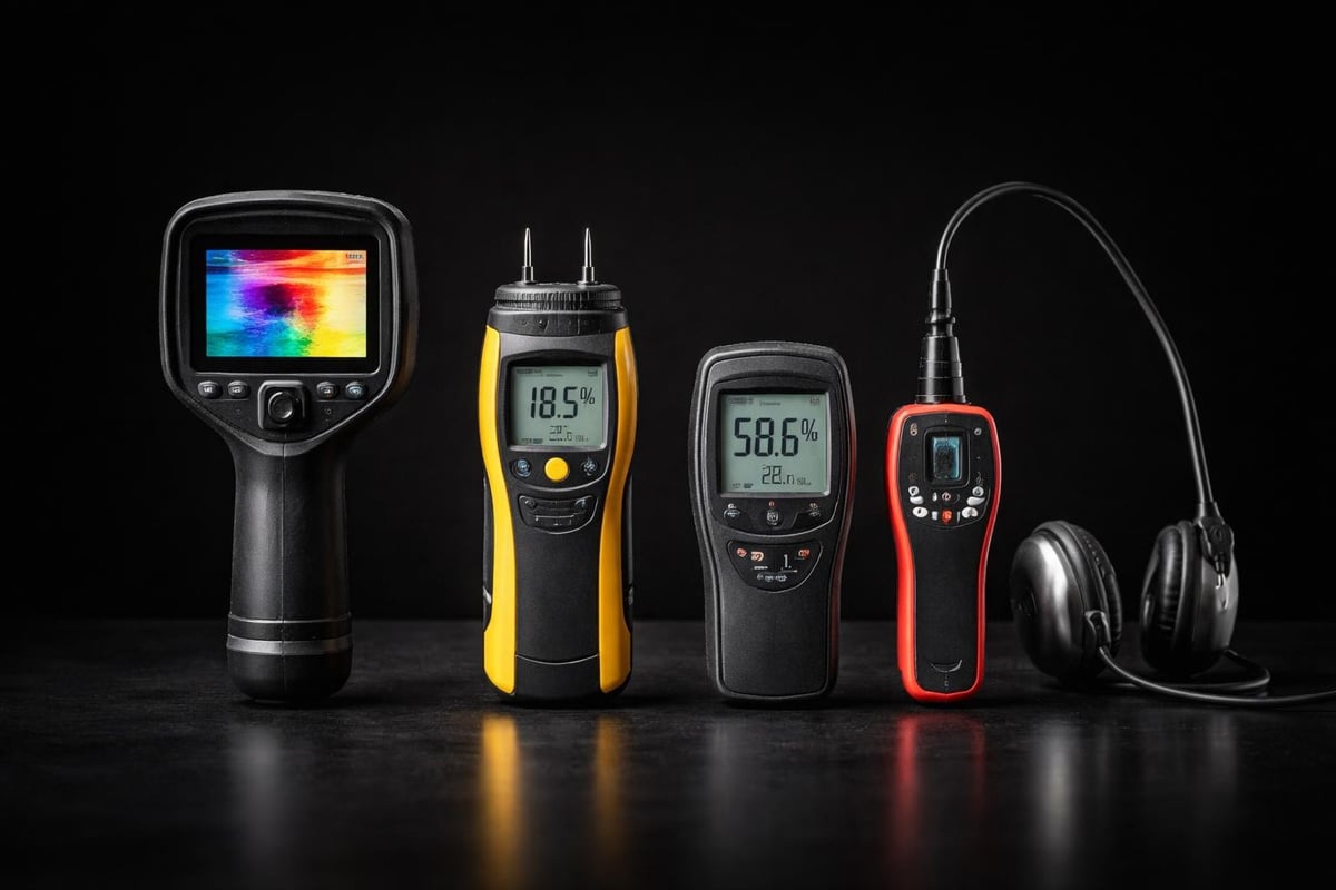 Water intrusion testing technologies