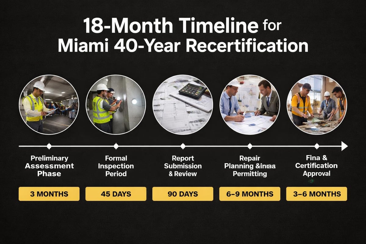 Recertification compliance timeline