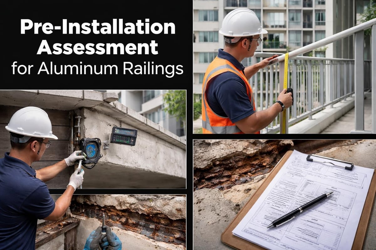 Pre-installation site assessment checklist