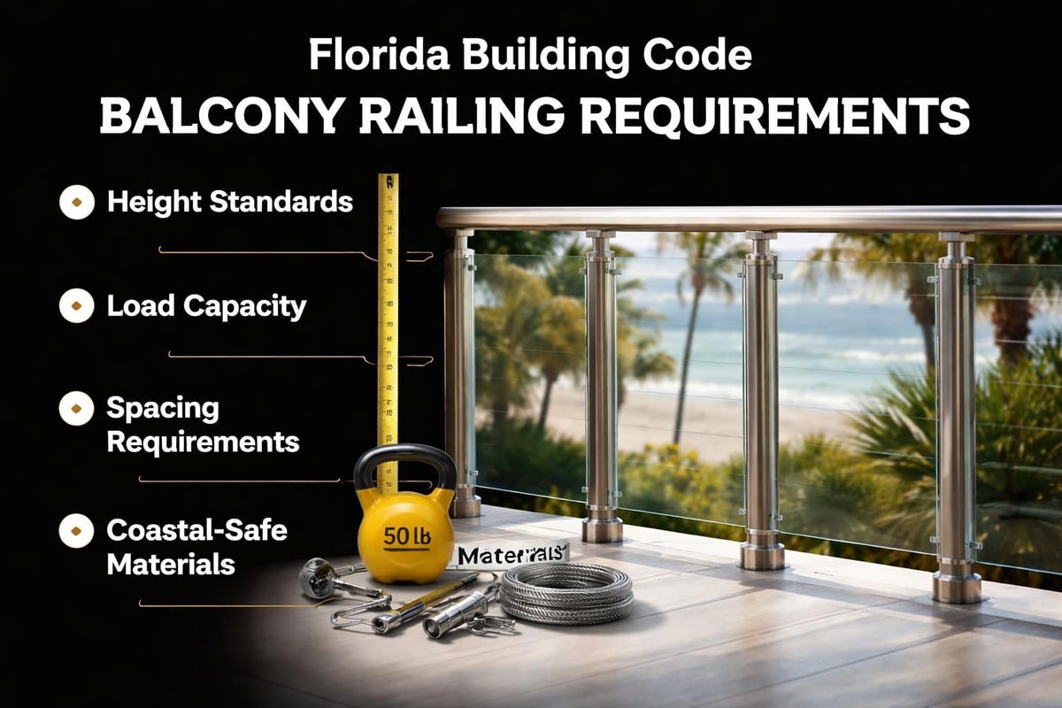 Balcony railing code requirements