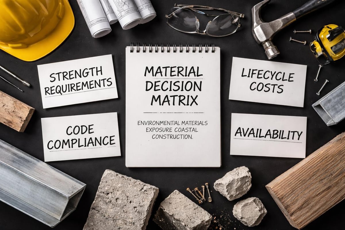 Material selection process