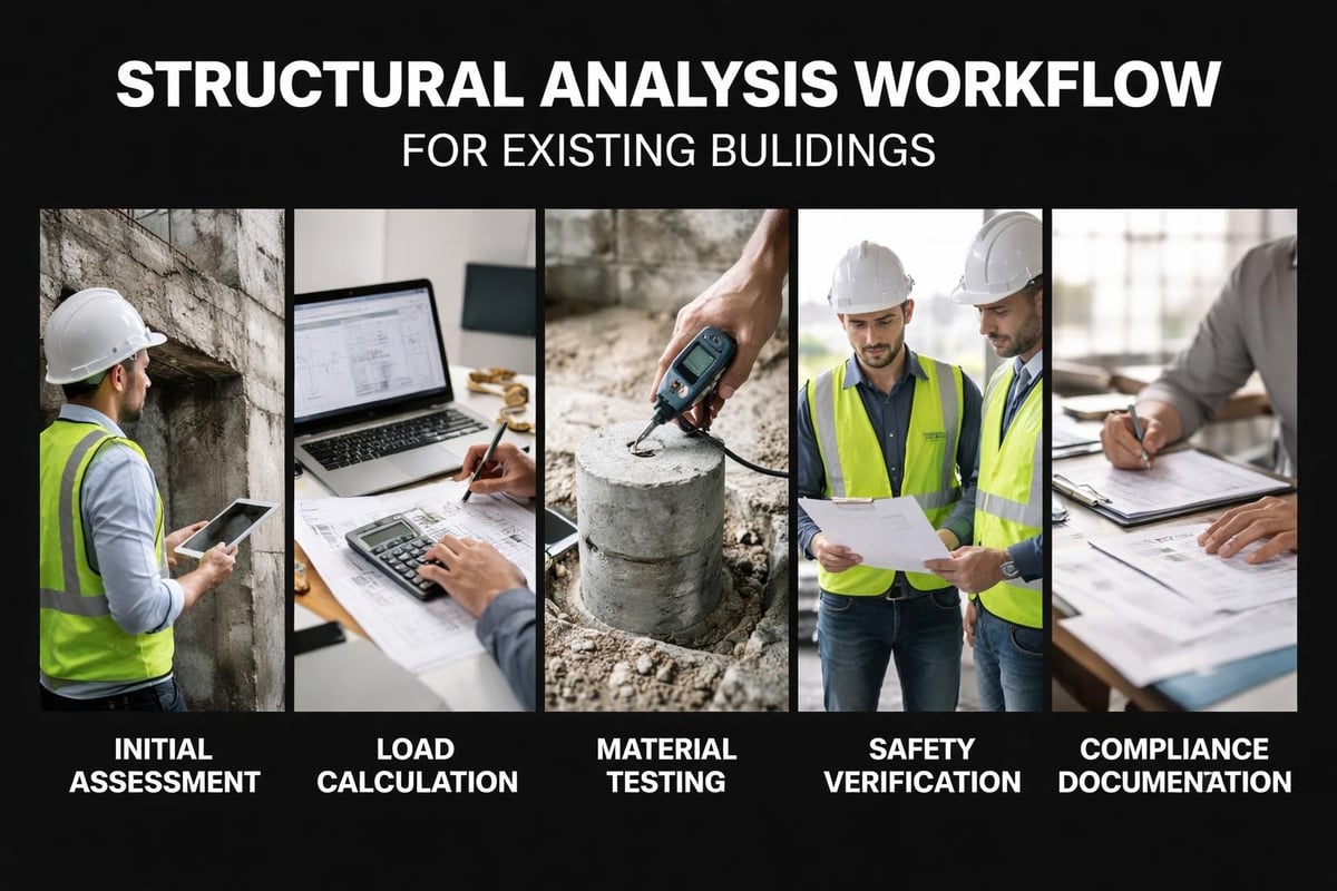 Structural load analysis workflow