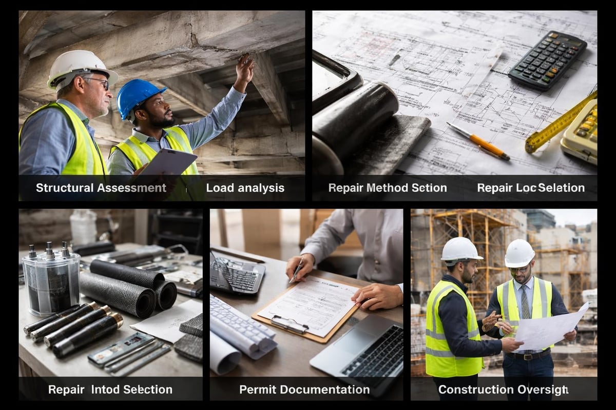 Structural repair design process