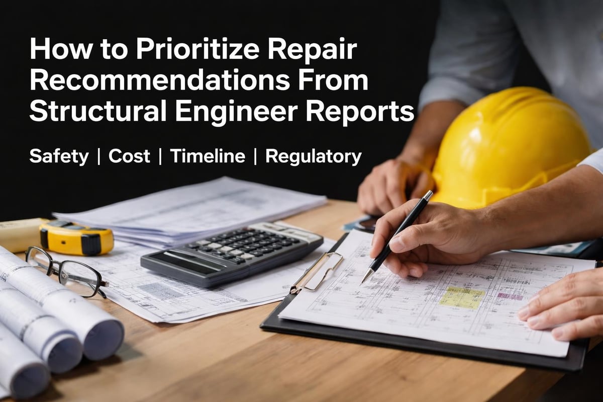 Using structural inspection reports