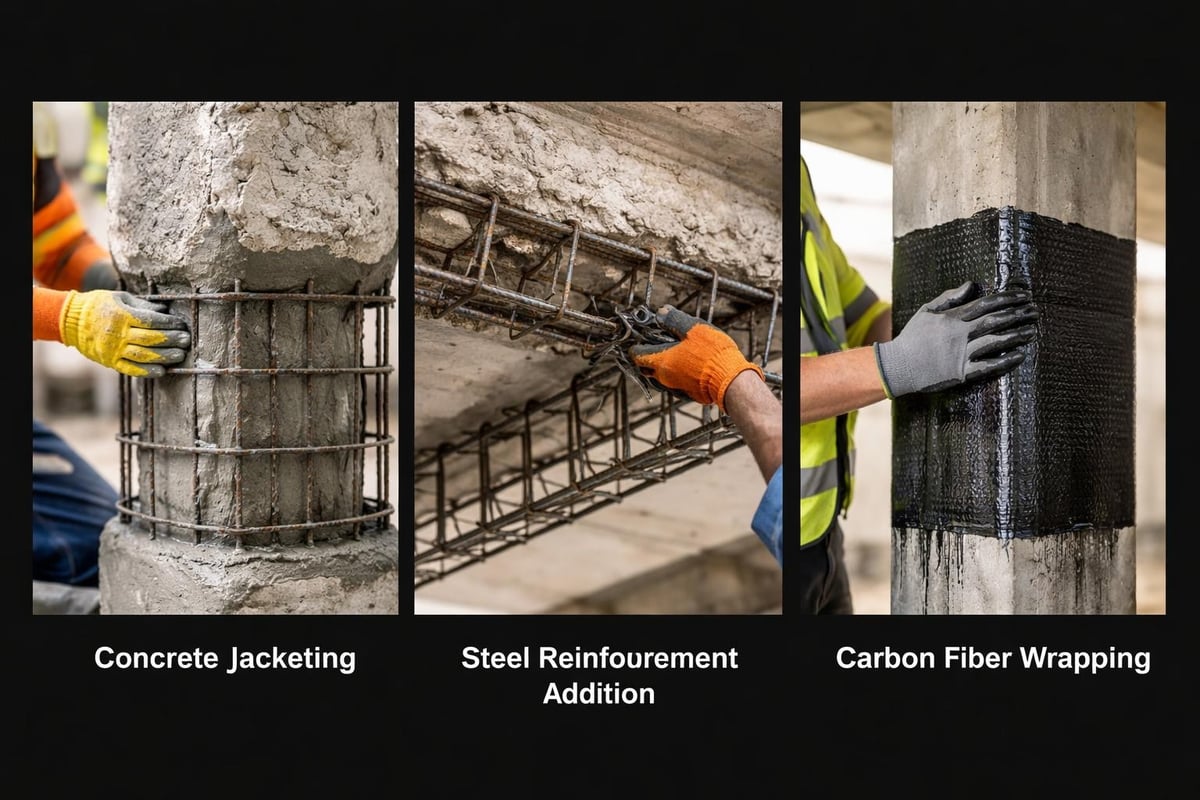 Building strengthening methods