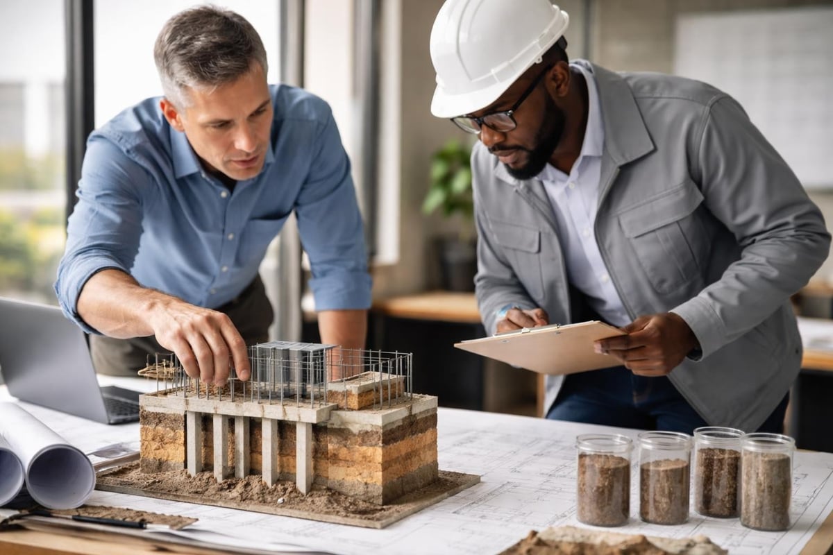 Foundation engineering coordination