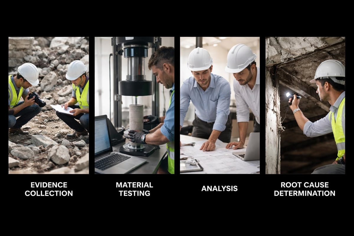 Forensic structural investigation process