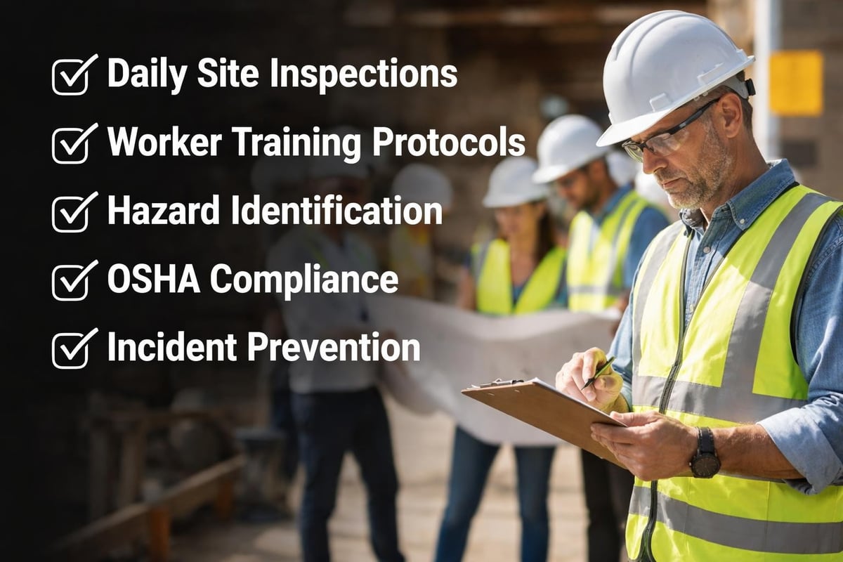 Construction safety management system