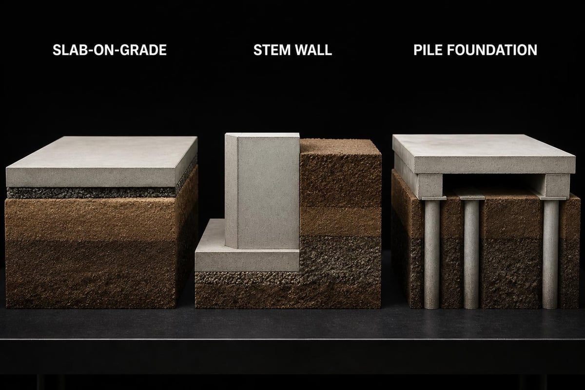 Foundation system selection process