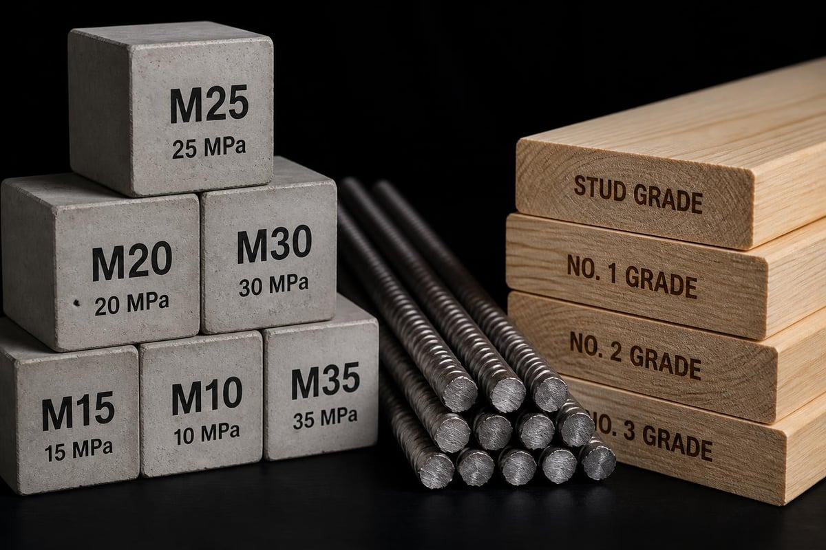 Structural material specifications