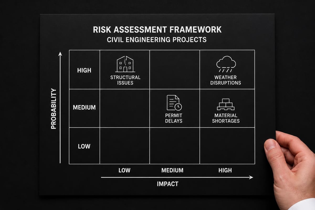 Project risk management matrix