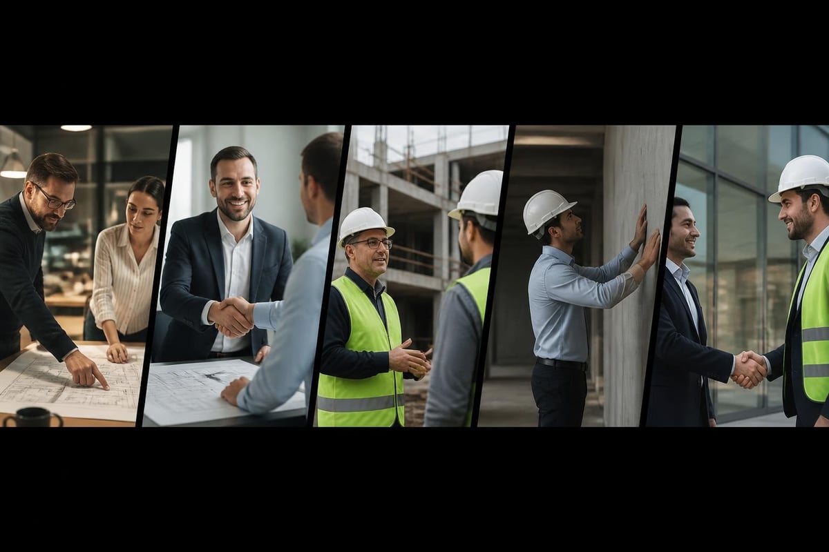 Owner's representative managing construction project