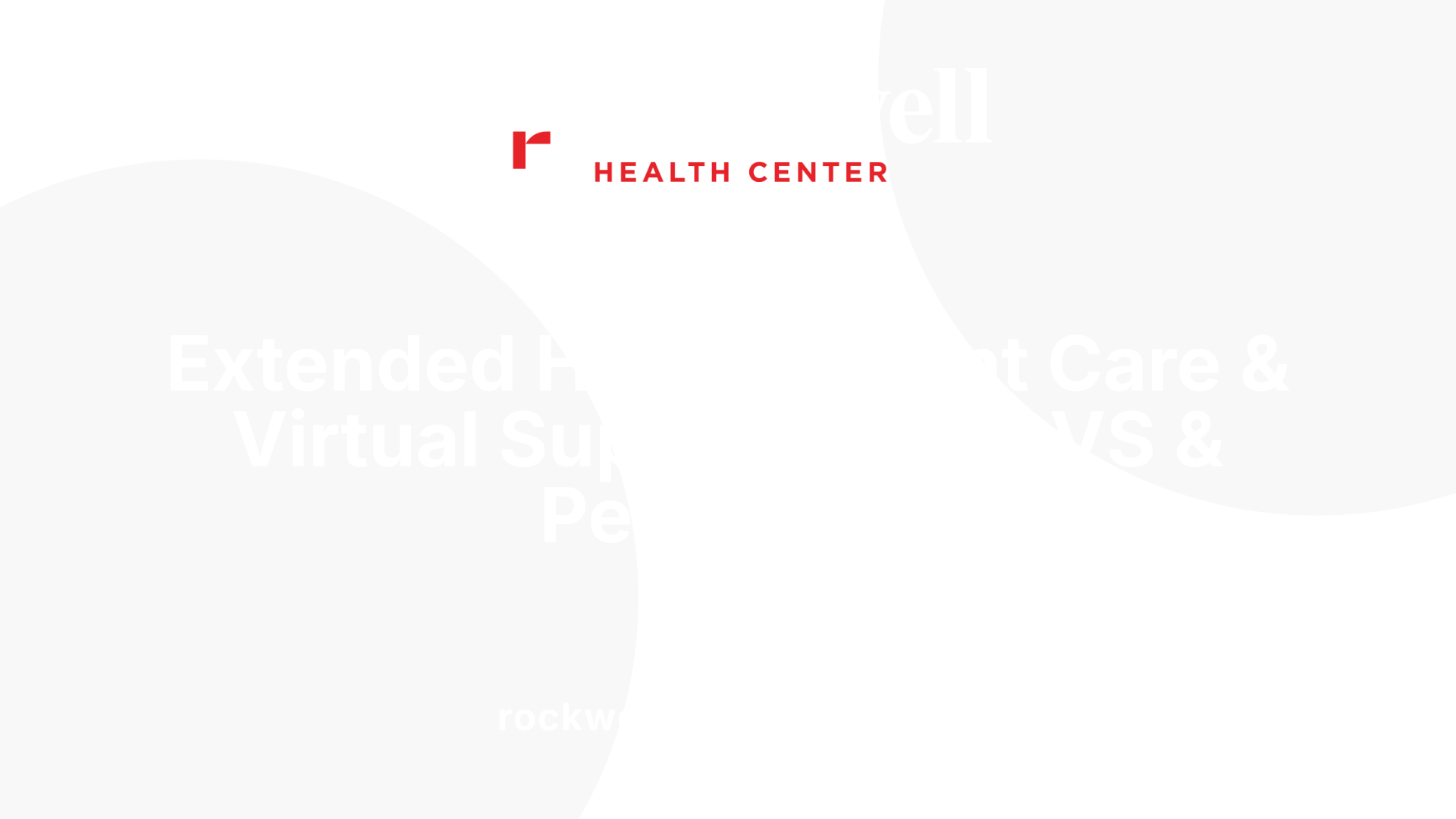 Extended Hours Urgent Care &amp; Virtual Support with CVS &amp; Peachtree
