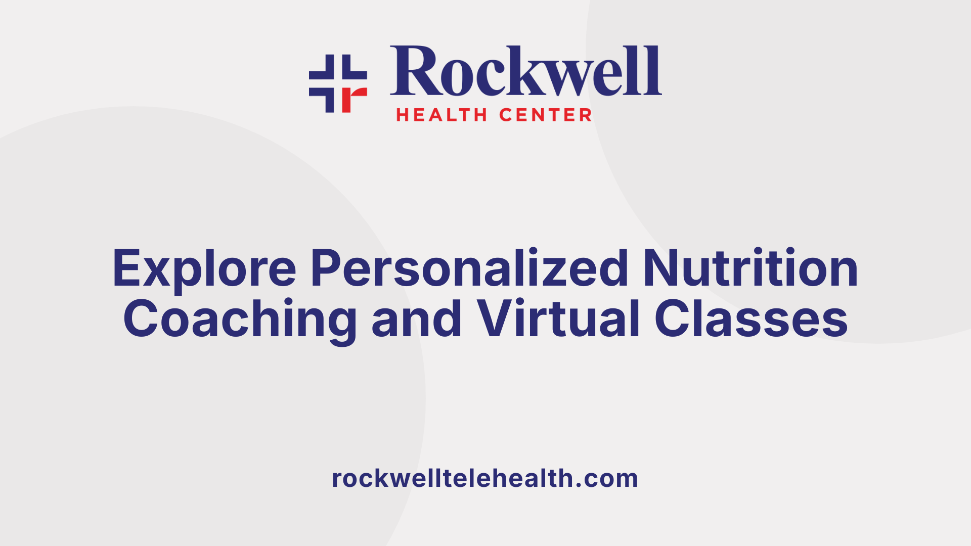 Explore Personalized Nutrition Coaching and Virtual Classes