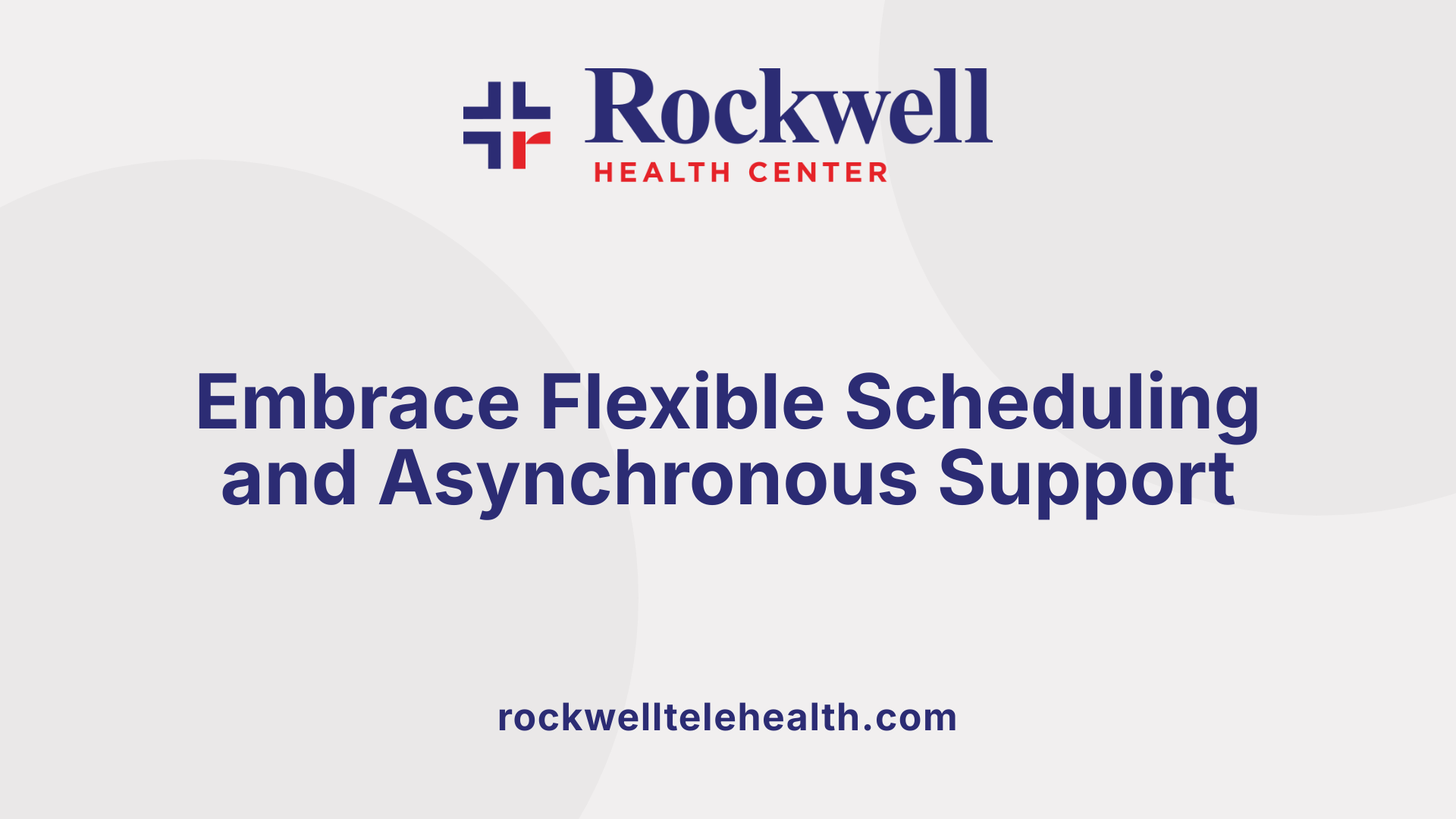 Embrace Flexible Scheduling and Asynchronous Support