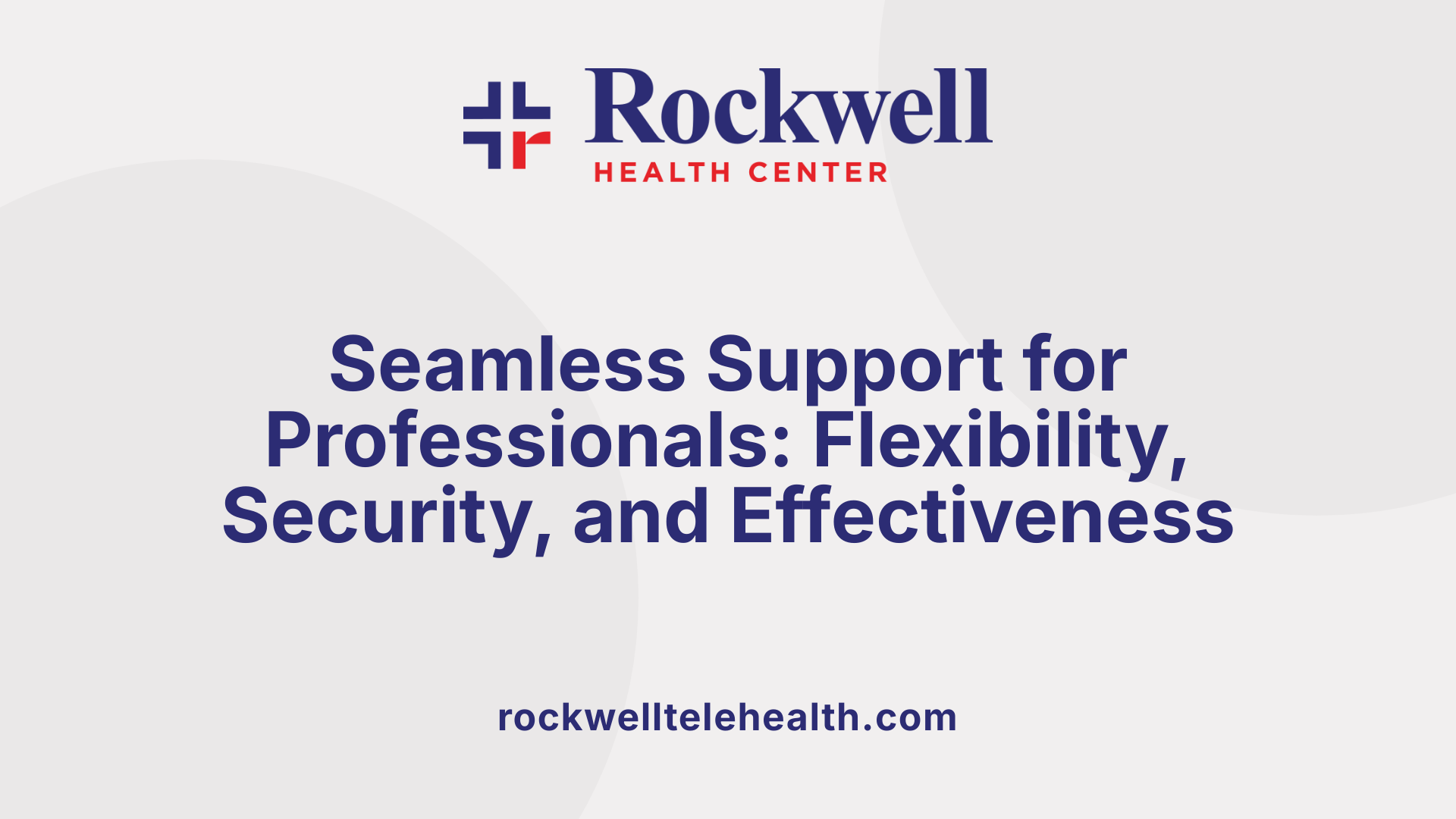 Seamless Support for Professionals: Flexibility, Security, and Effectiveness