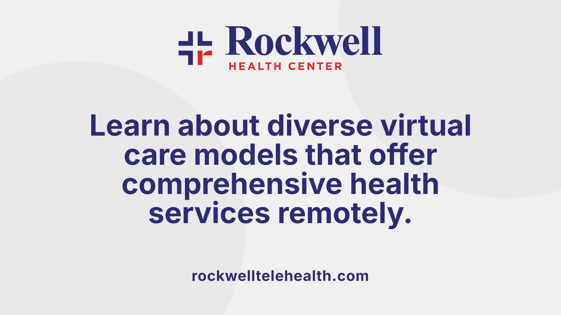 Learn about diverse virtual care models that offer comprehensive health services remotely.