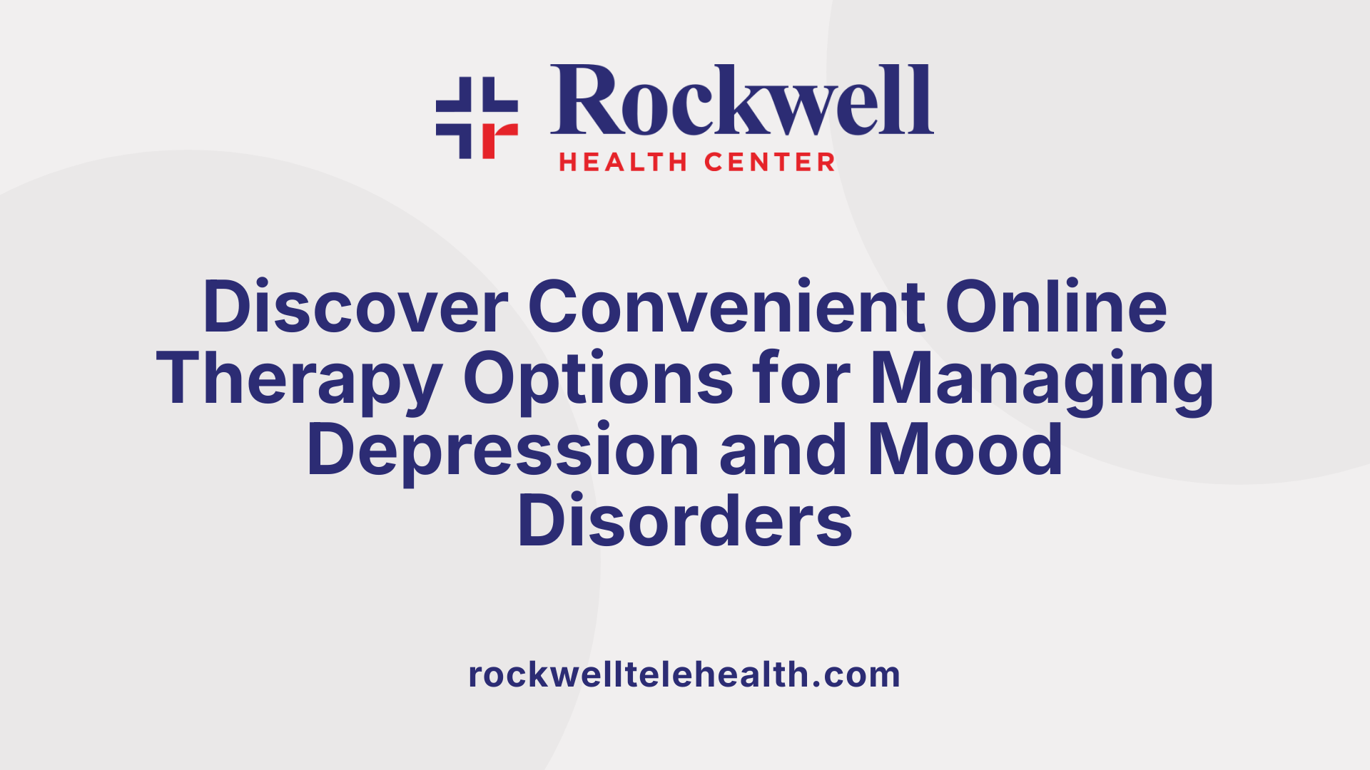 Discover Convenient Online Therapy Options for Managing Depression and Mood Disorders