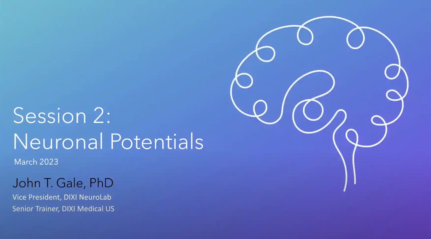  Neuronal Potentials | E2