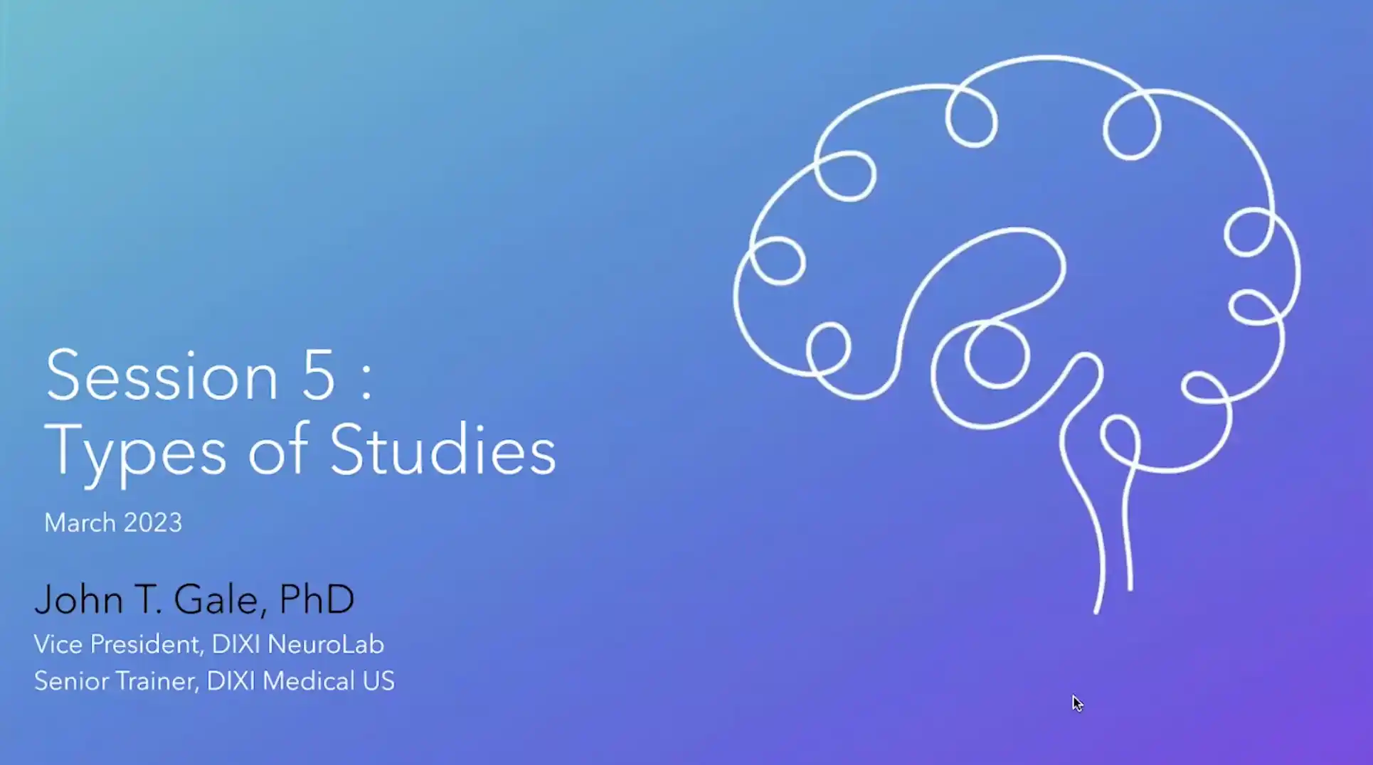Types of Studies | E5