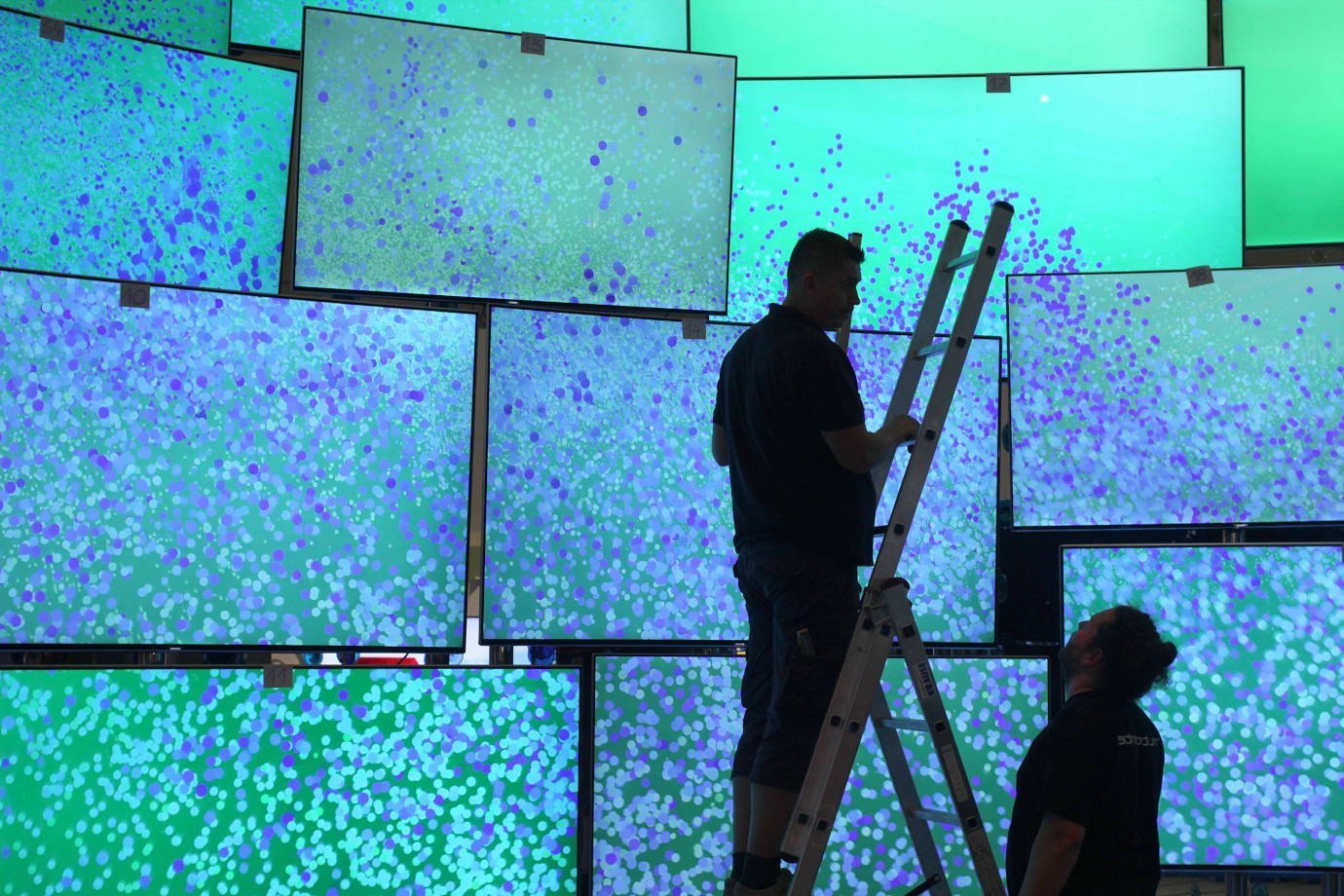 Écran LED Street Communication en action