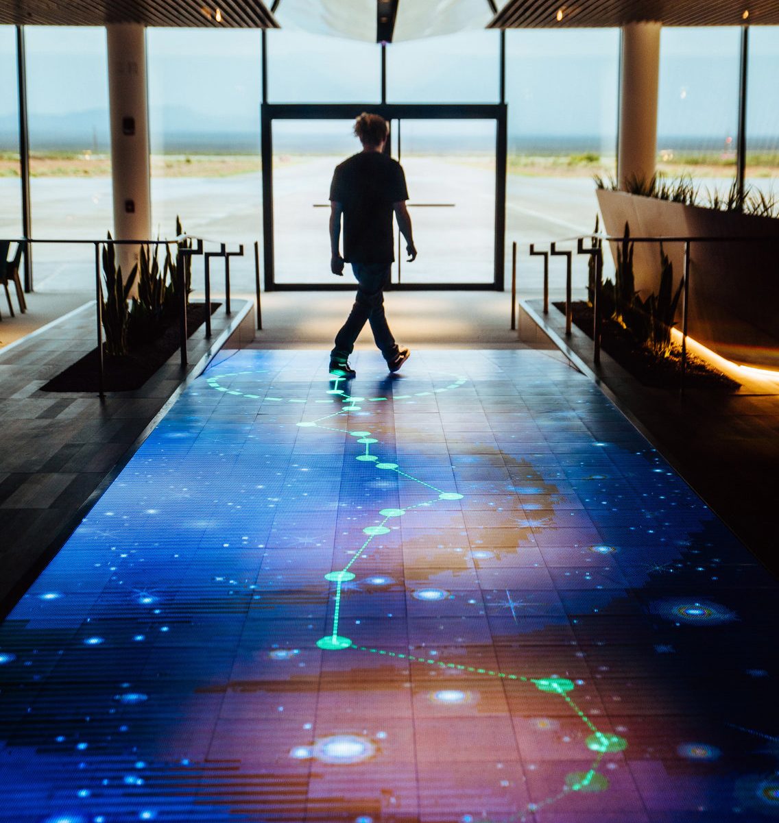 Écran LED Street Communication en action