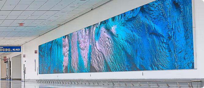 Interaktives LED-Display — Projekt Straßenkommunikation