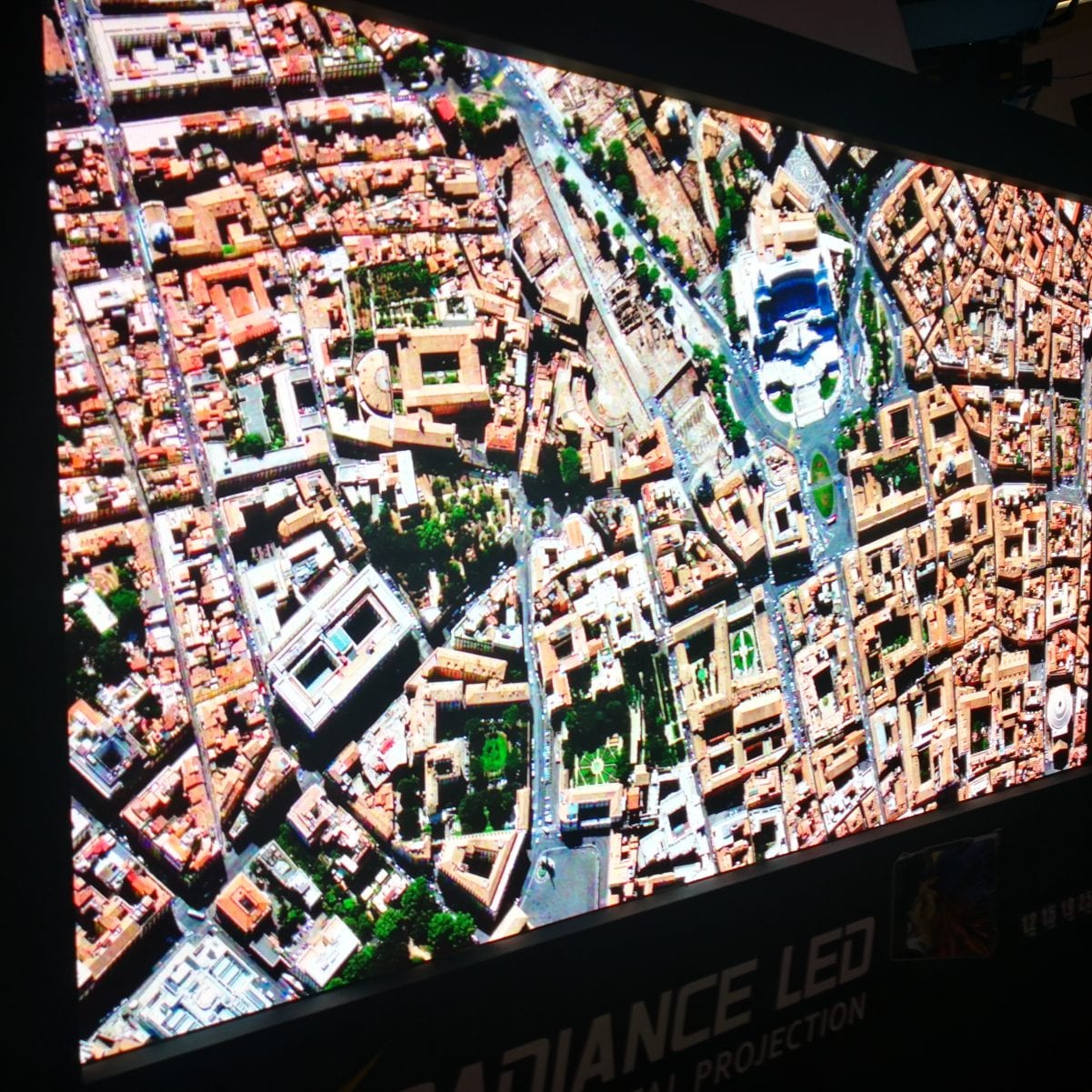 Écran LED interactif — Projet Street Communication