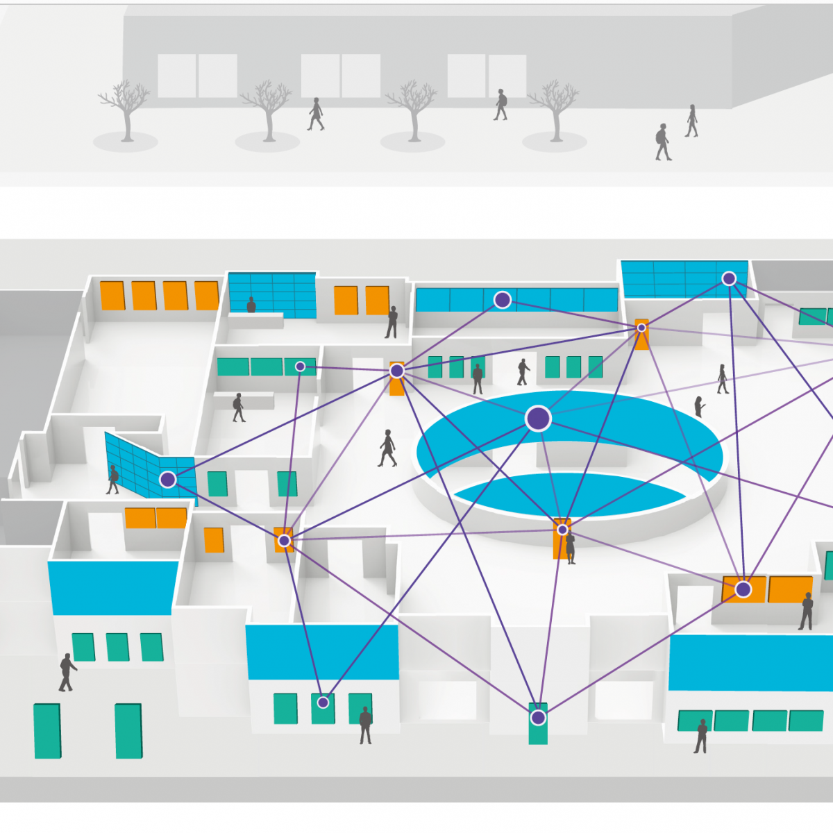 Écran LED interactif — Projet Street Communication