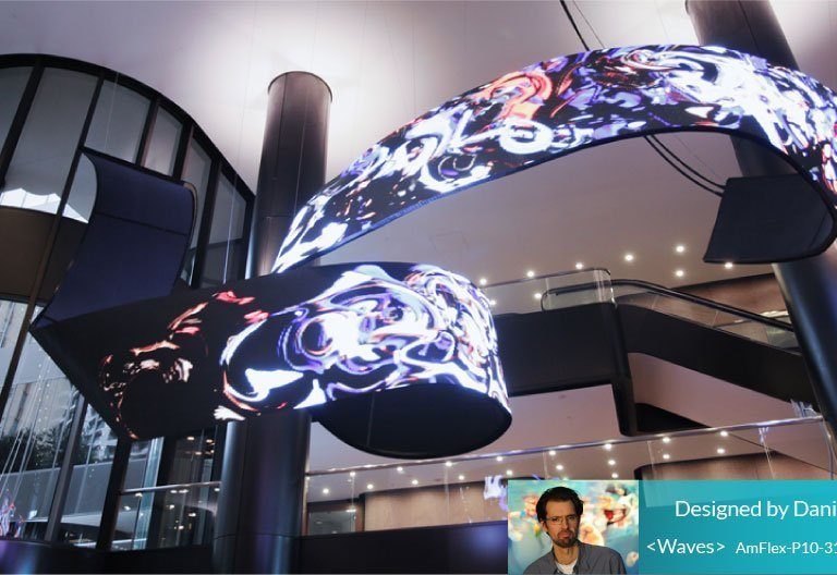 Écran LED interactif — Projet Street Communication