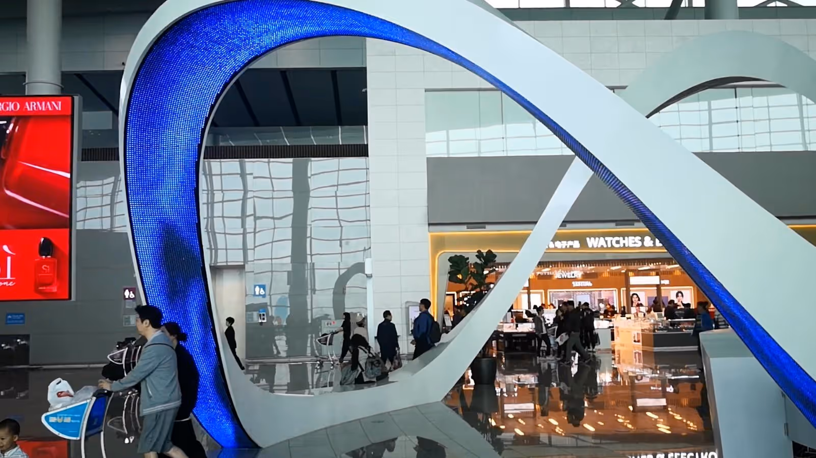 Interactive LED display – Street Communication project