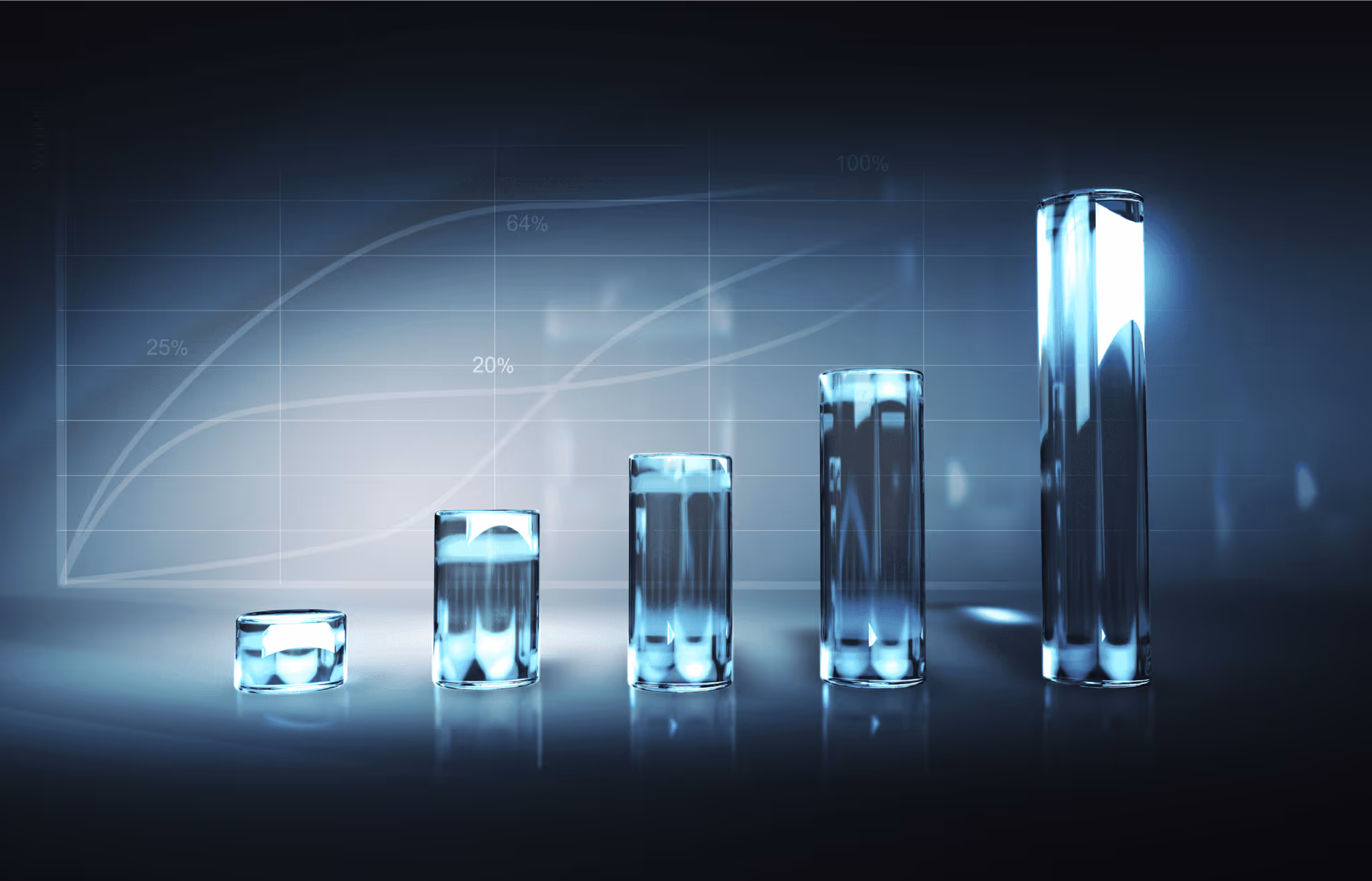 Demonstration der Lichteffekte der Straßenkommunikation