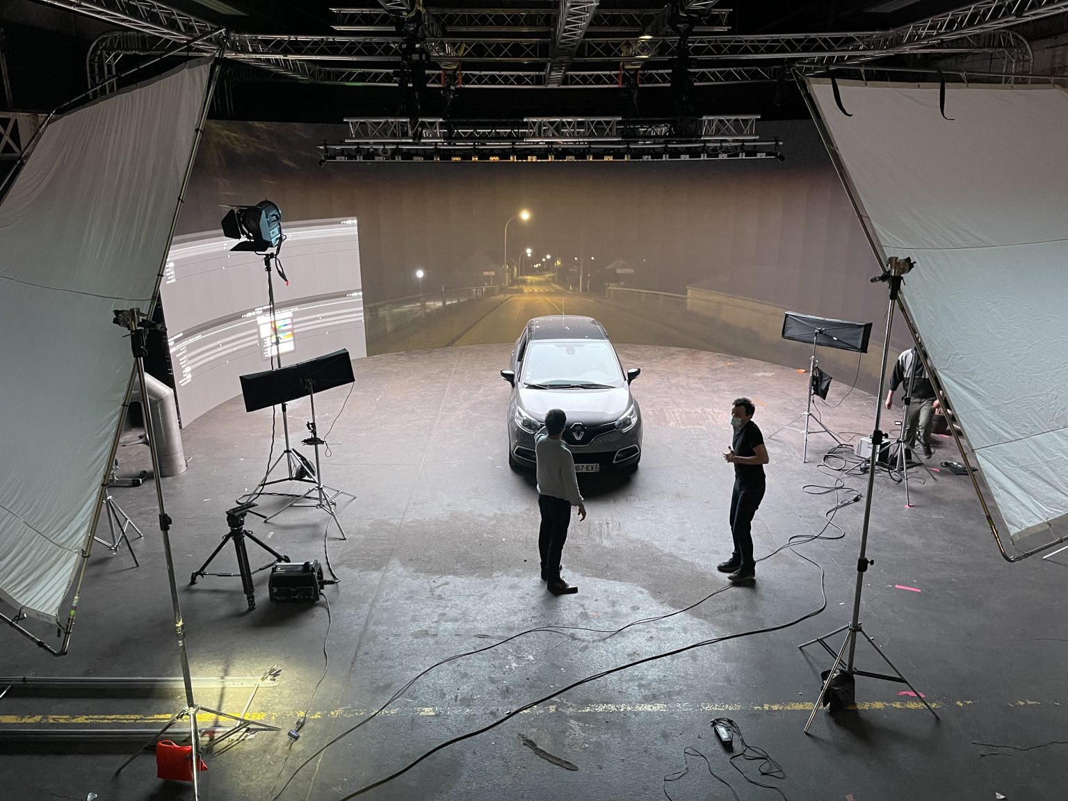 Écran LED Street Communication en action