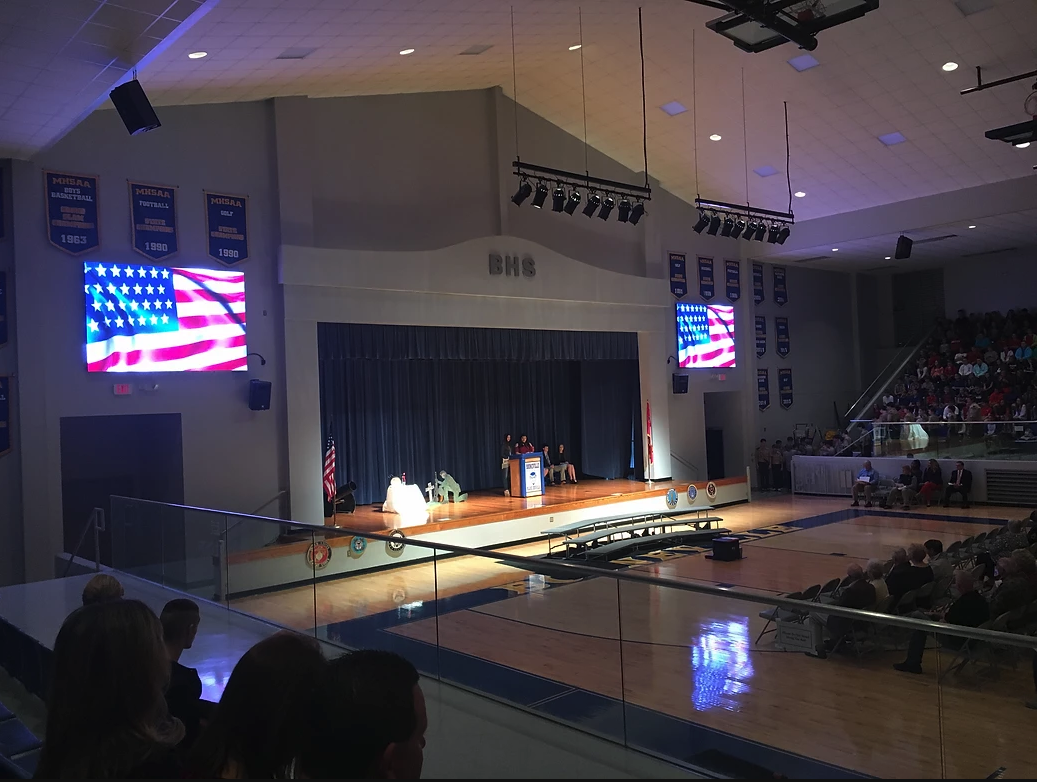 Écran LED Street Communication en action