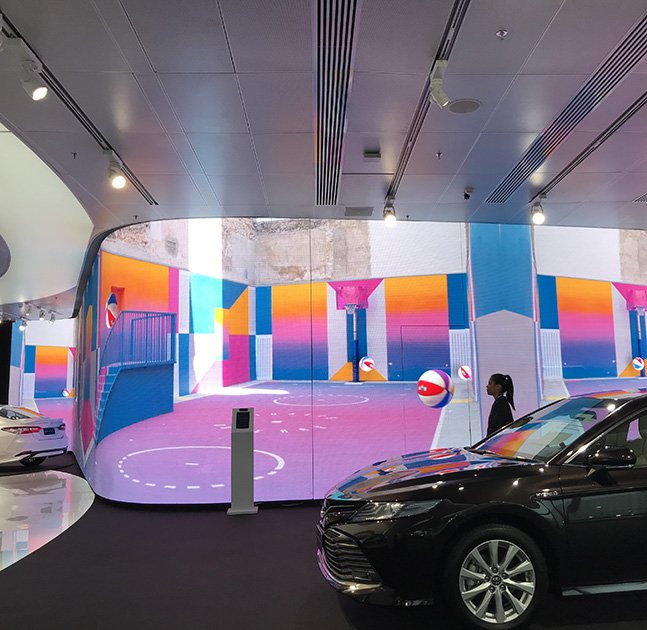 Art LED créatif de Street Communication