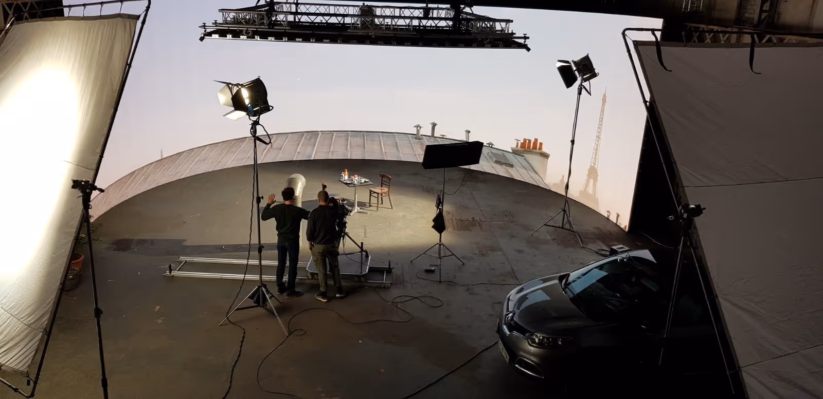 Pantalla LED Street Communication en acción