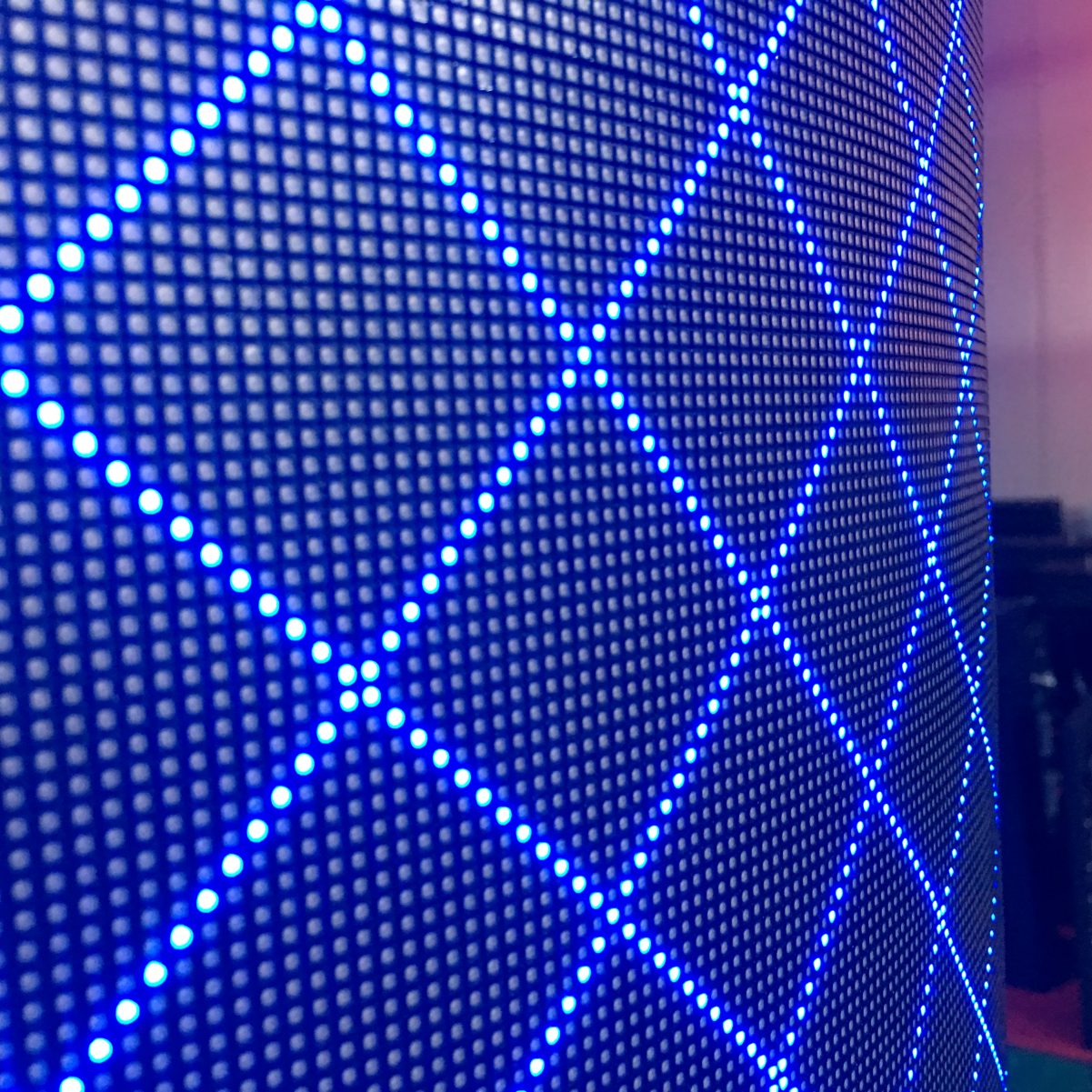 Écran LED Street Communication en action