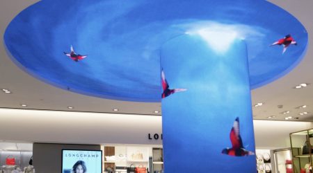 Installation d'un écran LED extérieur Street Communication