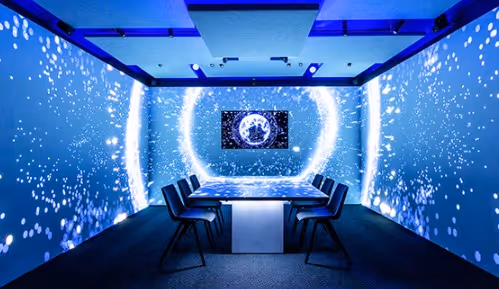 Street Communication LED display in action