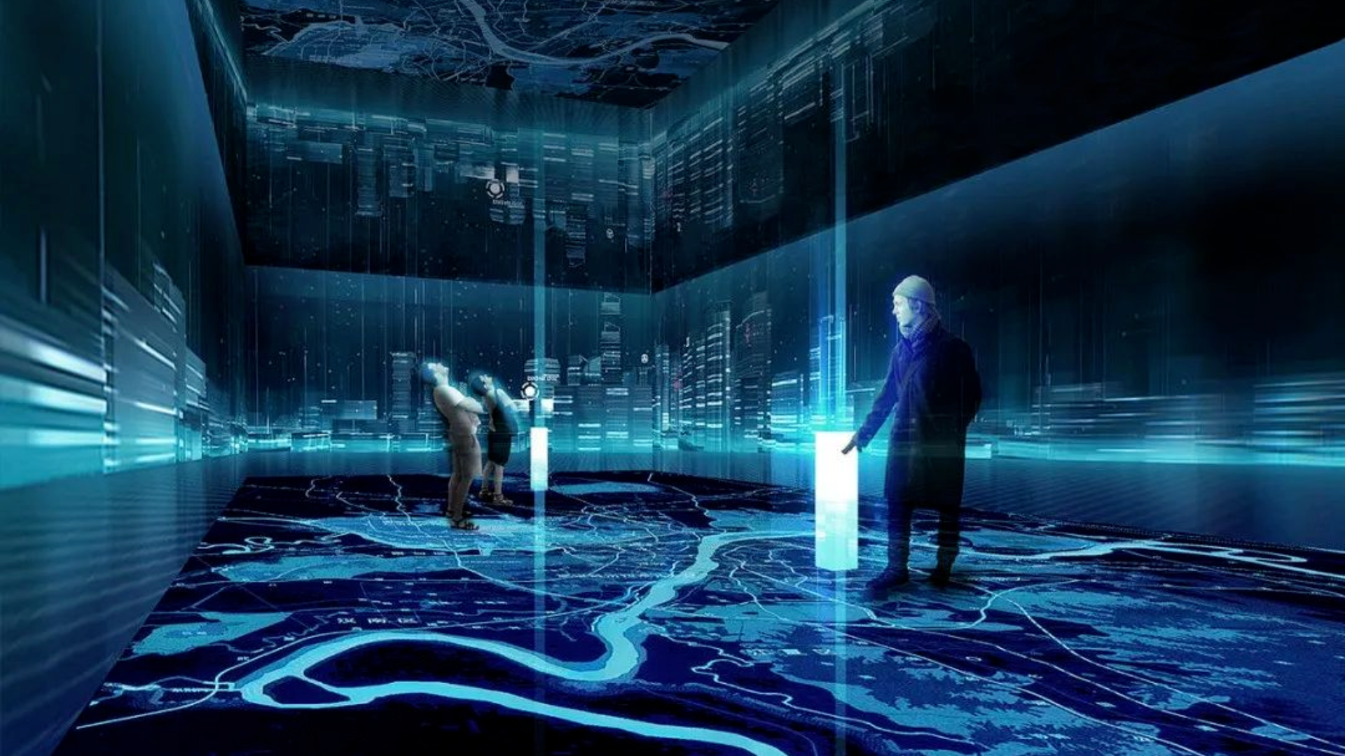 Street Communication LED display in action